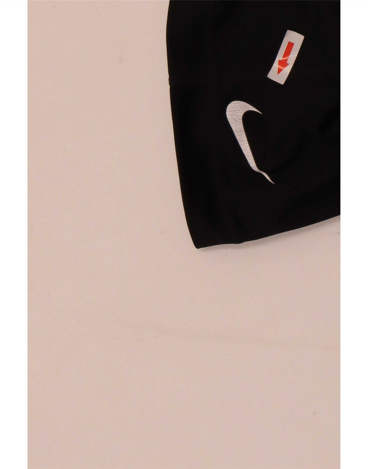 Leggings Nike Dri Fit Graphic Capri pentru femei UK 12 Medium Black