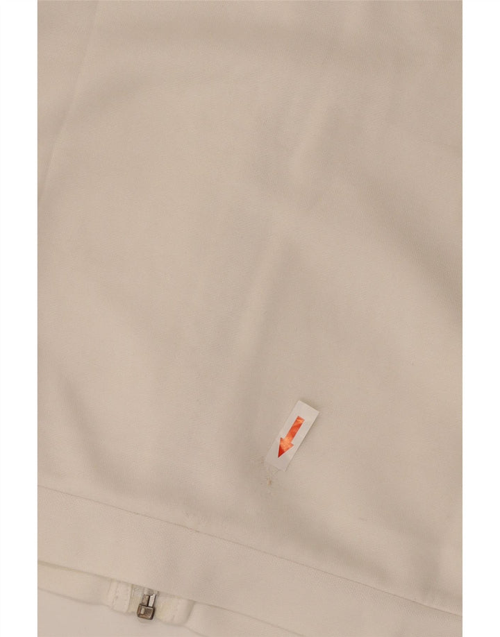 Jachetă de trening Puma Crop Oversized pentru femei UK 10 Poliester alb mic