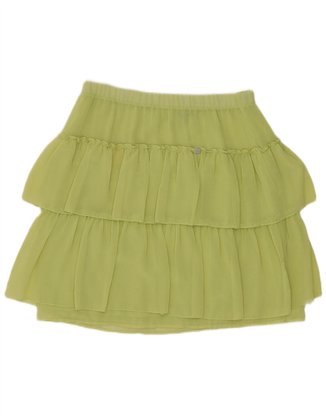 Fusta cu etaje pentru femei Denny Rose IT 42 Medium W28 Verde