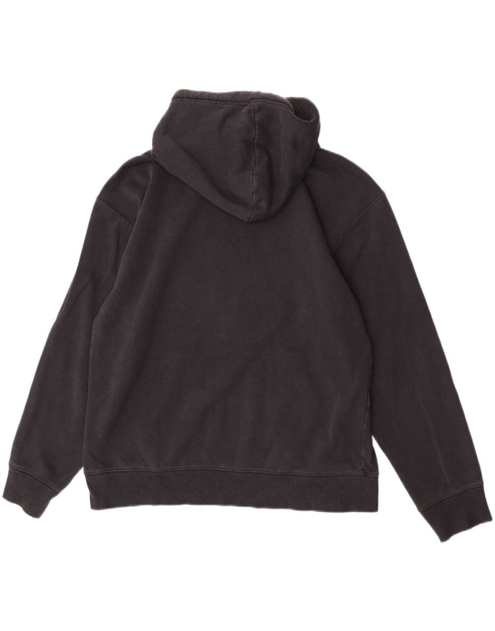 Pulover Nike pentru bărbați cu glugă grafică, mare, negru, poliester