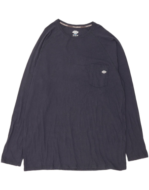 Mânecă lungă pentru bărbați Dickies Tall Top 2XL, bumbac bleumarin