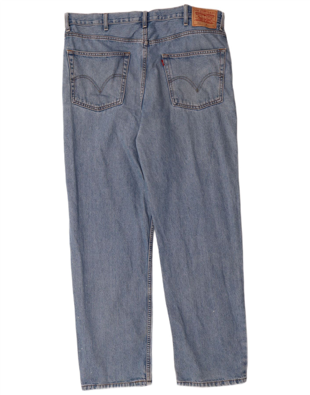 Blugi drepti pentru bărbați 550, cu tăiere relaxată, W40 L32, bumbac albastru