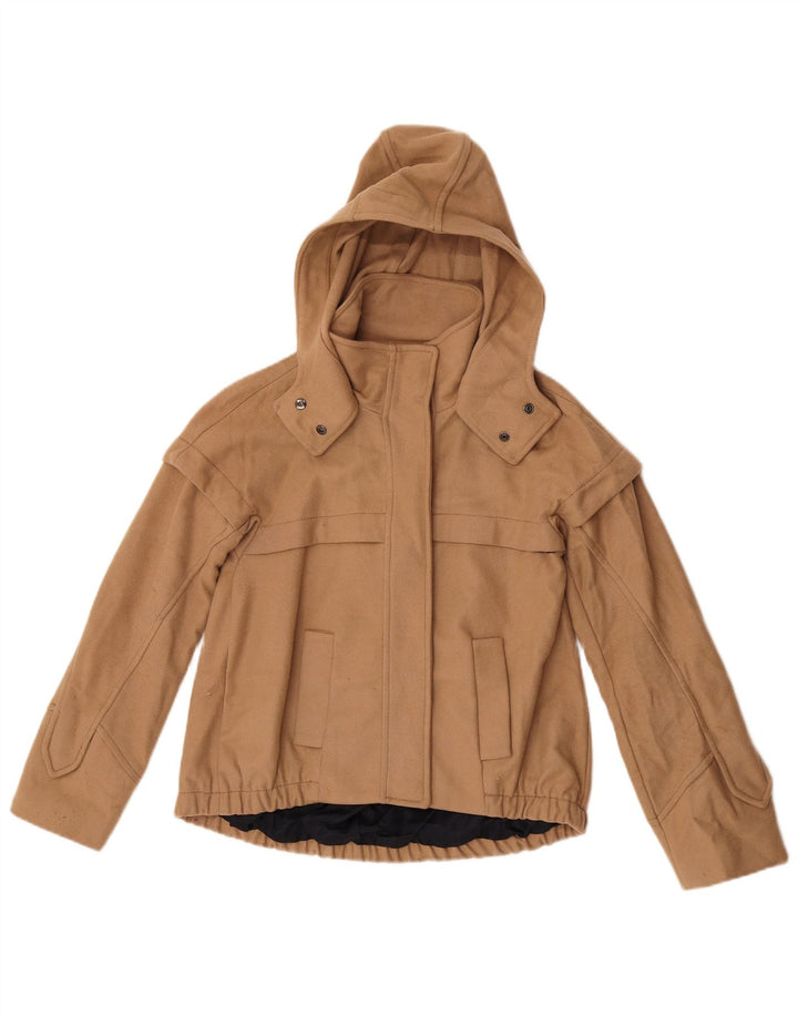 Bomber pentru femei cu glugă Zara UK 10 Maro mic