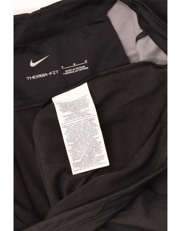 Jachetă de top pentru trening Nike Therma-Fit pentru bărbați, mediu negru, color block