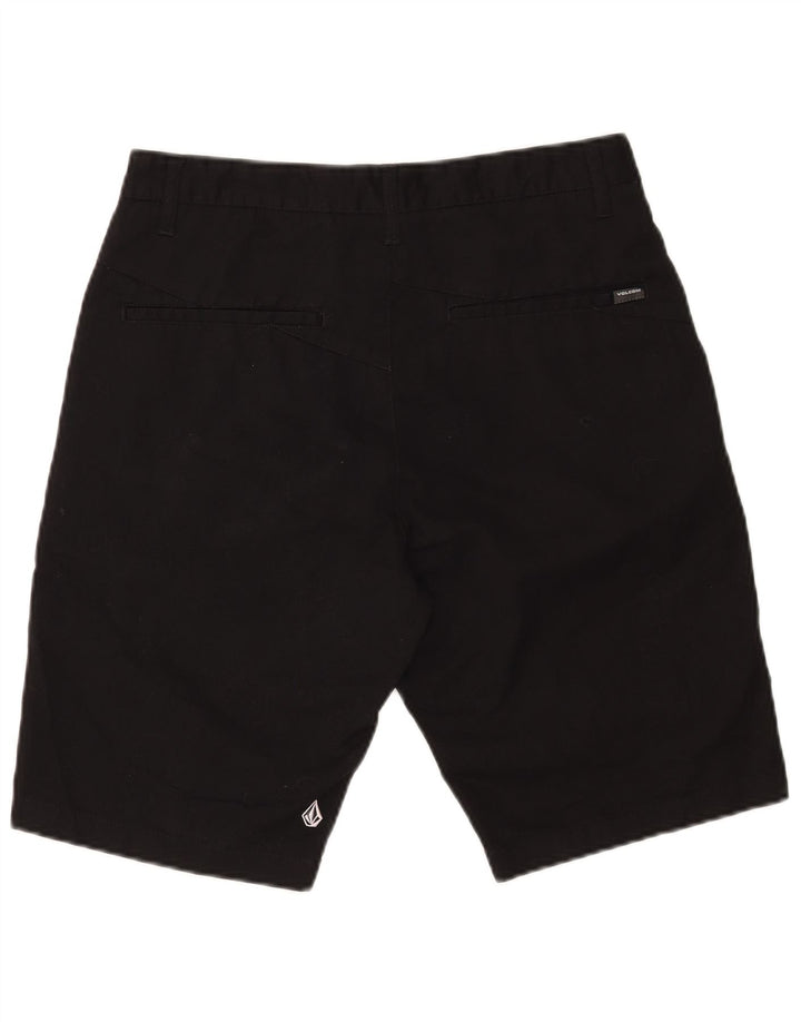 Pantaloni scurți chino pentru bărbați Volcom W30, bumbac mediu negru