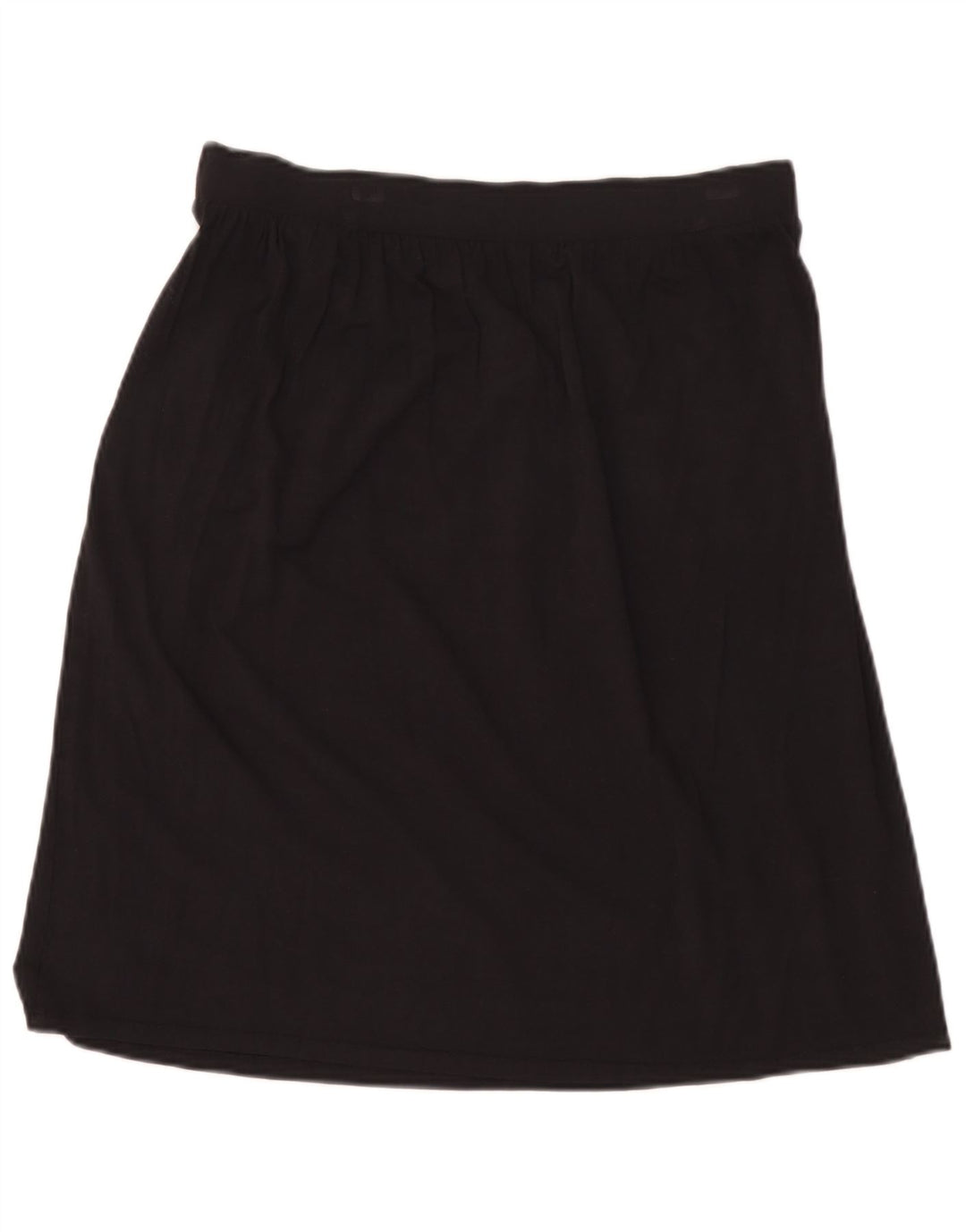 Fustă A-Line pentru femei Marks & Spencer UK 14 Medium W30 Viscoză neagră