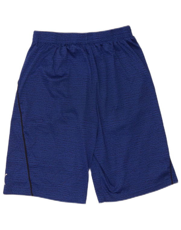 Pantaloni scurți sport Puma pentru băieți 13-14 ani XL bleumarin poliester pătat