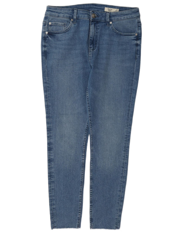 Blugi skinny The Ivy pentru femei Marks & Spencer UK 12 Medium W30 L27 Blue