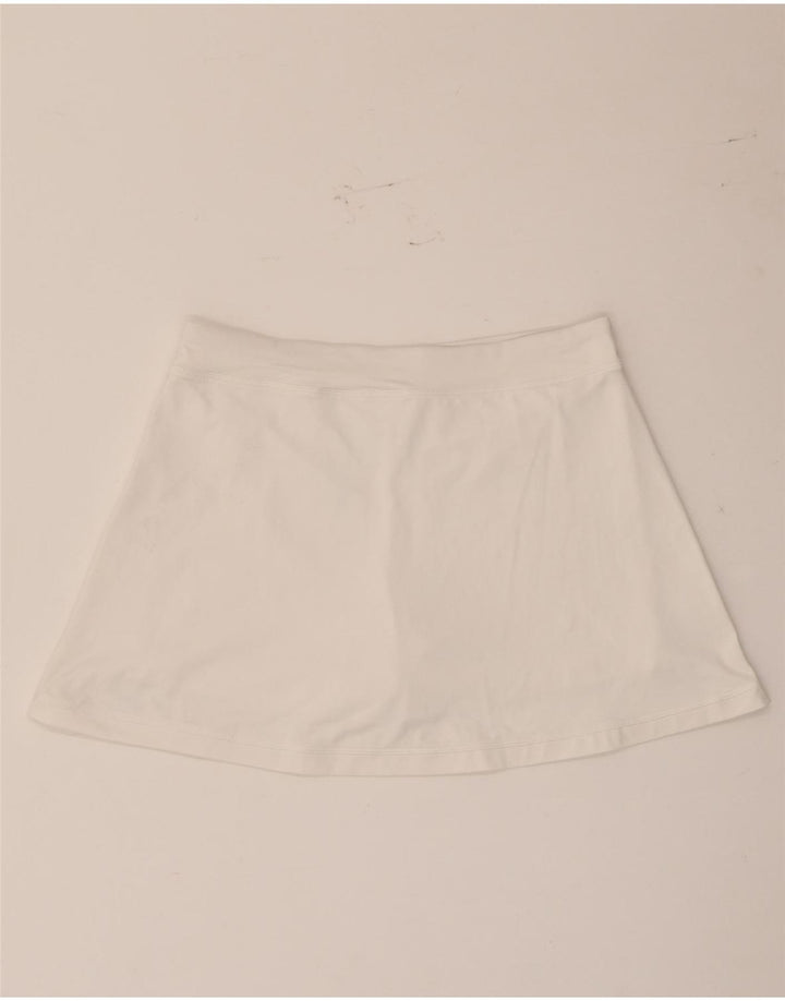 Skort Nike pentru fete Dri Fit 13-14 ani XL poliester alb