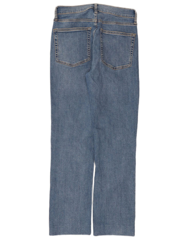 Blugi drepti pentru femei Zara EU 36 XS W26 L28 Albastru