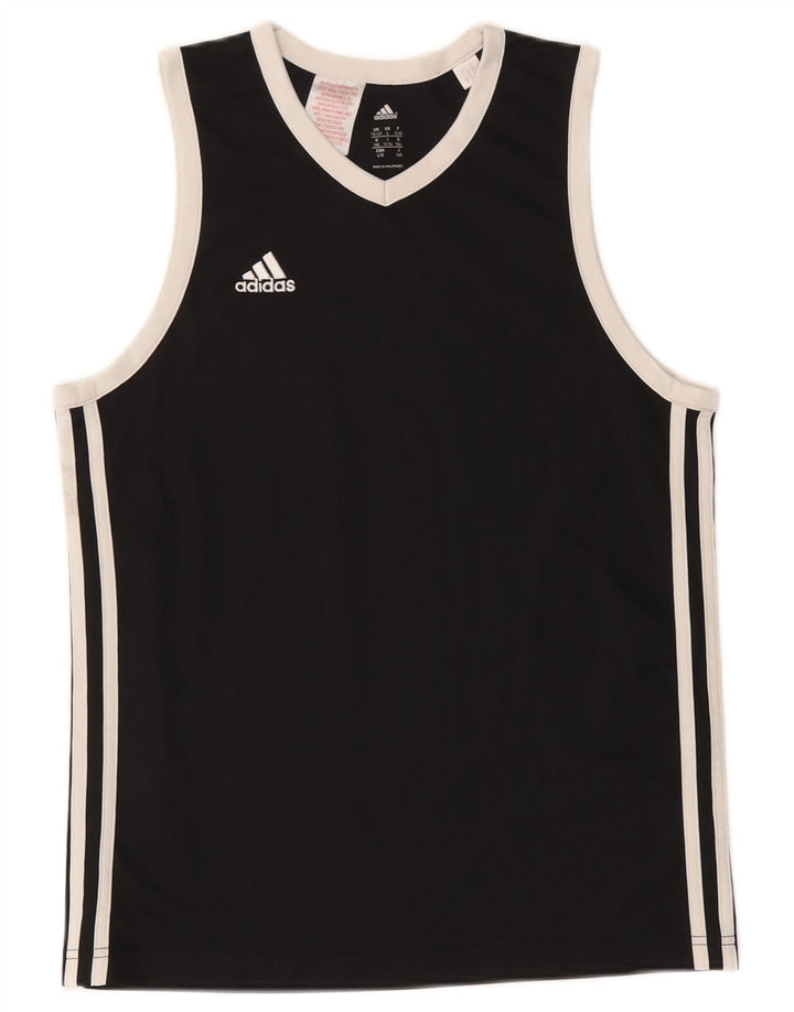 Vesta Adidas Fete Top 13-14 Ani Negru Poliester
