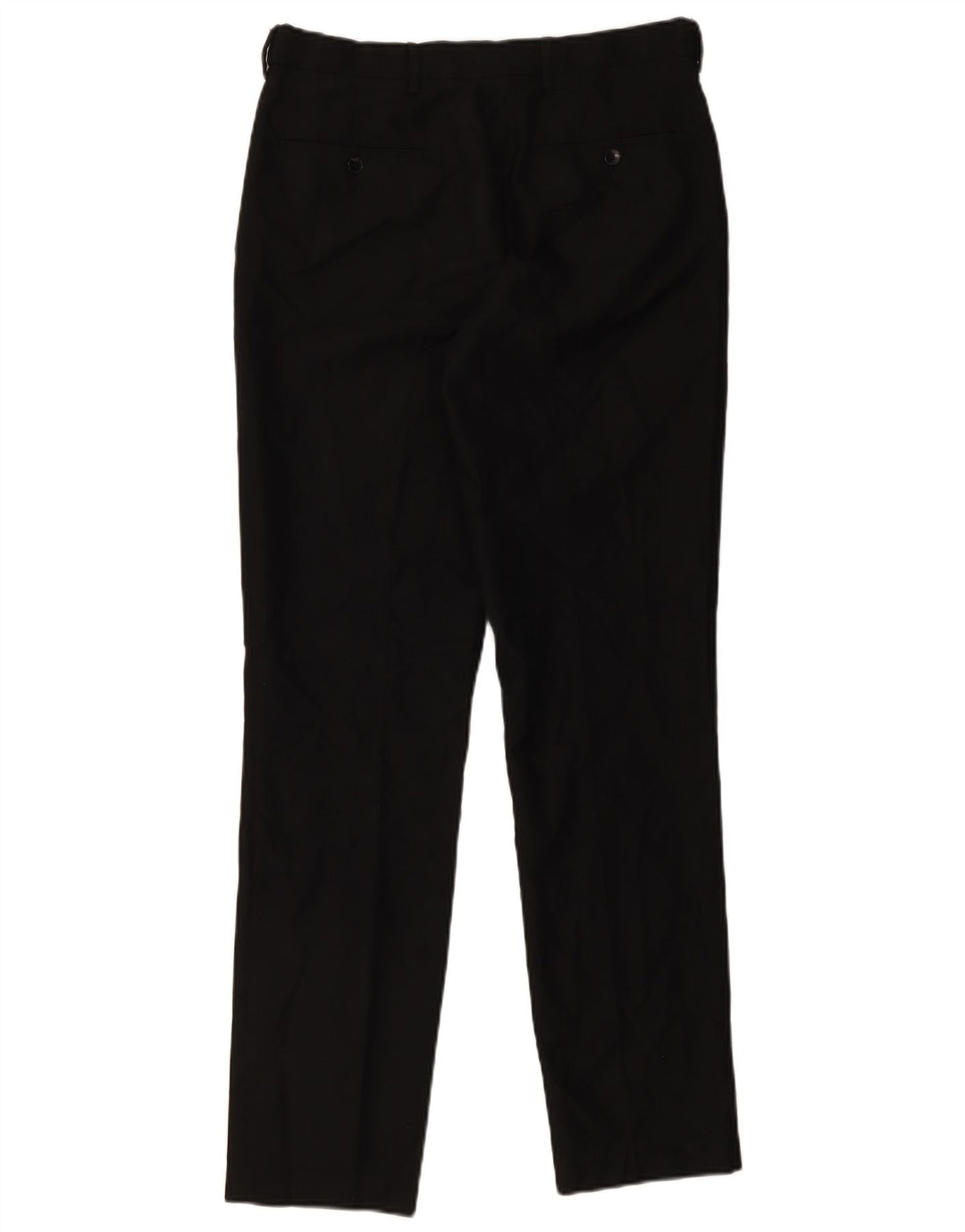 Pantaloni chino subțiri pentru bărbați Marks & Spencer L32 L33 Poliester negru