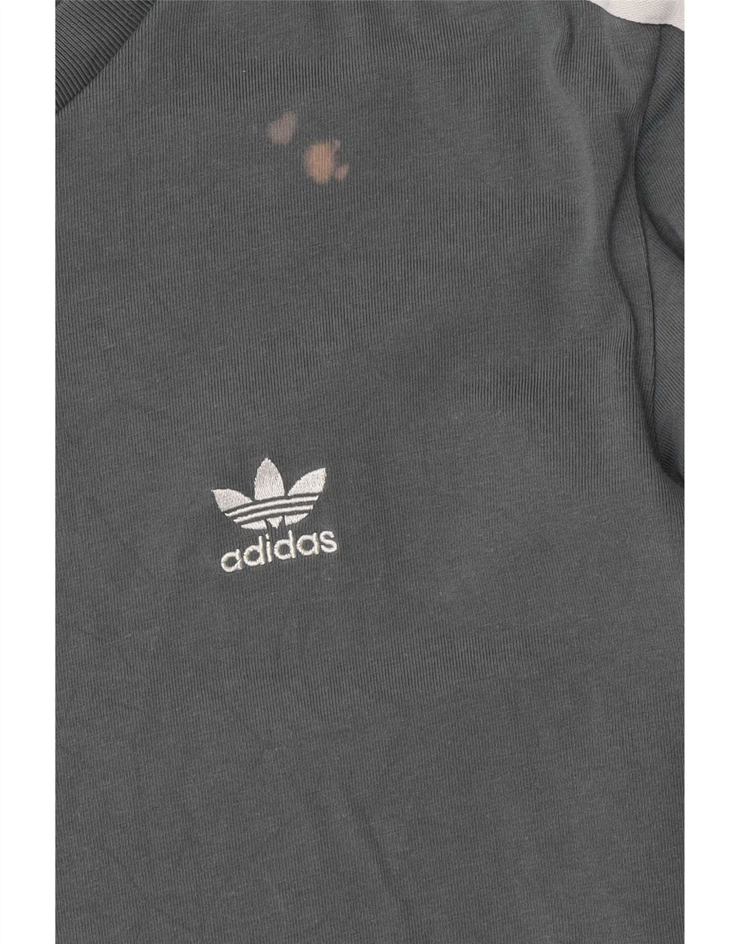 Top femei Adidas cu mânecă lungă UK 16 mare bumbac gri