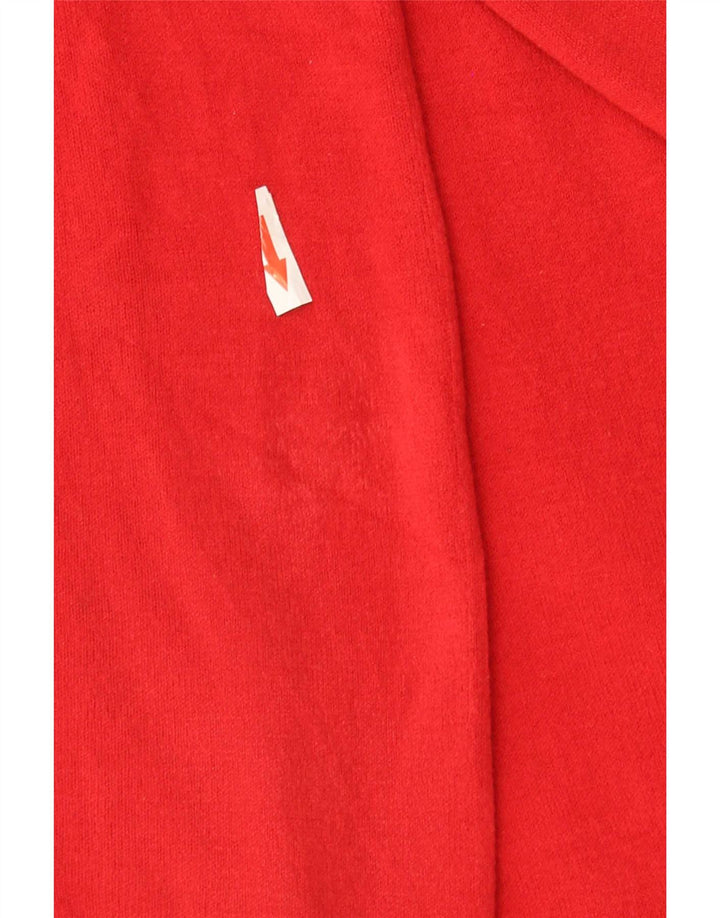 Pulover cardigan deschis pentru femei Marks & Spencer UK 16 Large Red