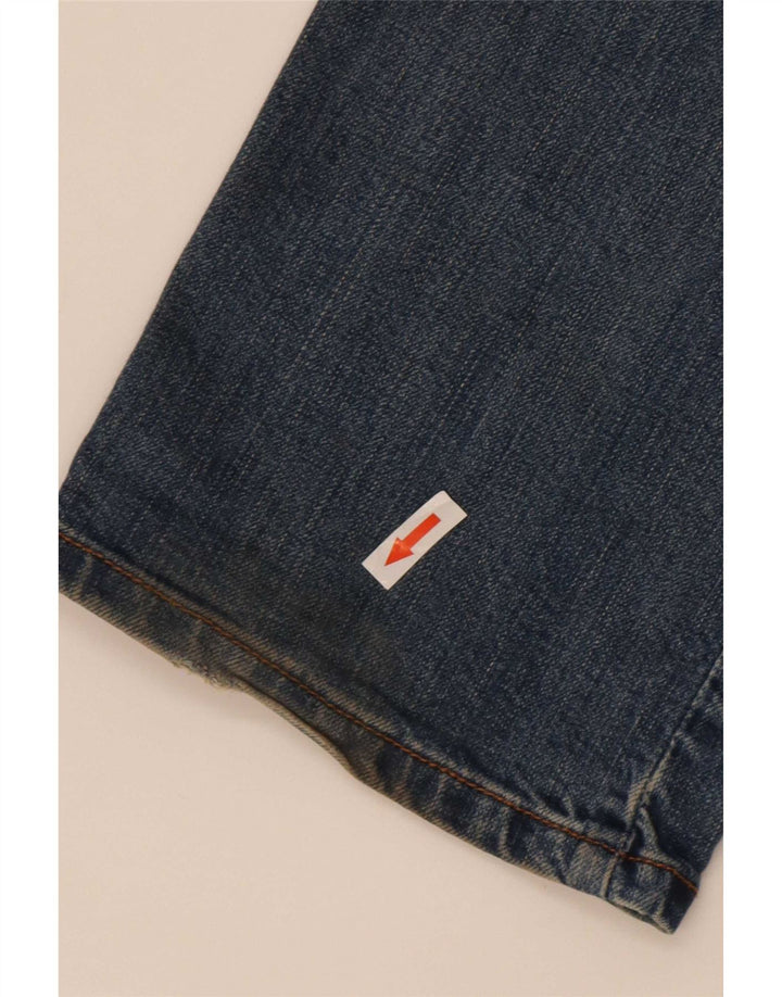 Blugi drepti pentru femei Levi's W28 L32 Bumbac albastru