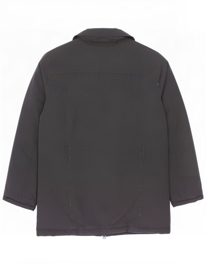 Jachetă căptușită pentru băieți Woolrich 9-10 ani, bumbac negru