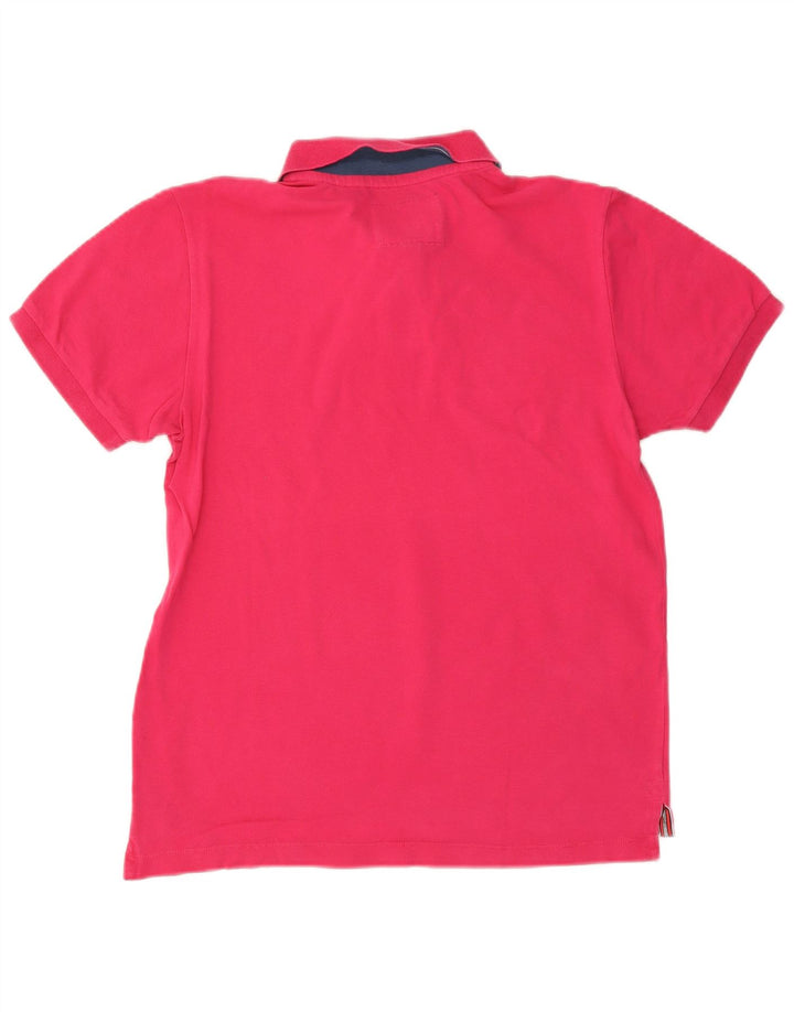 WOOLRICH Cămașă Polo pentru bărbați Bumbac roz mic