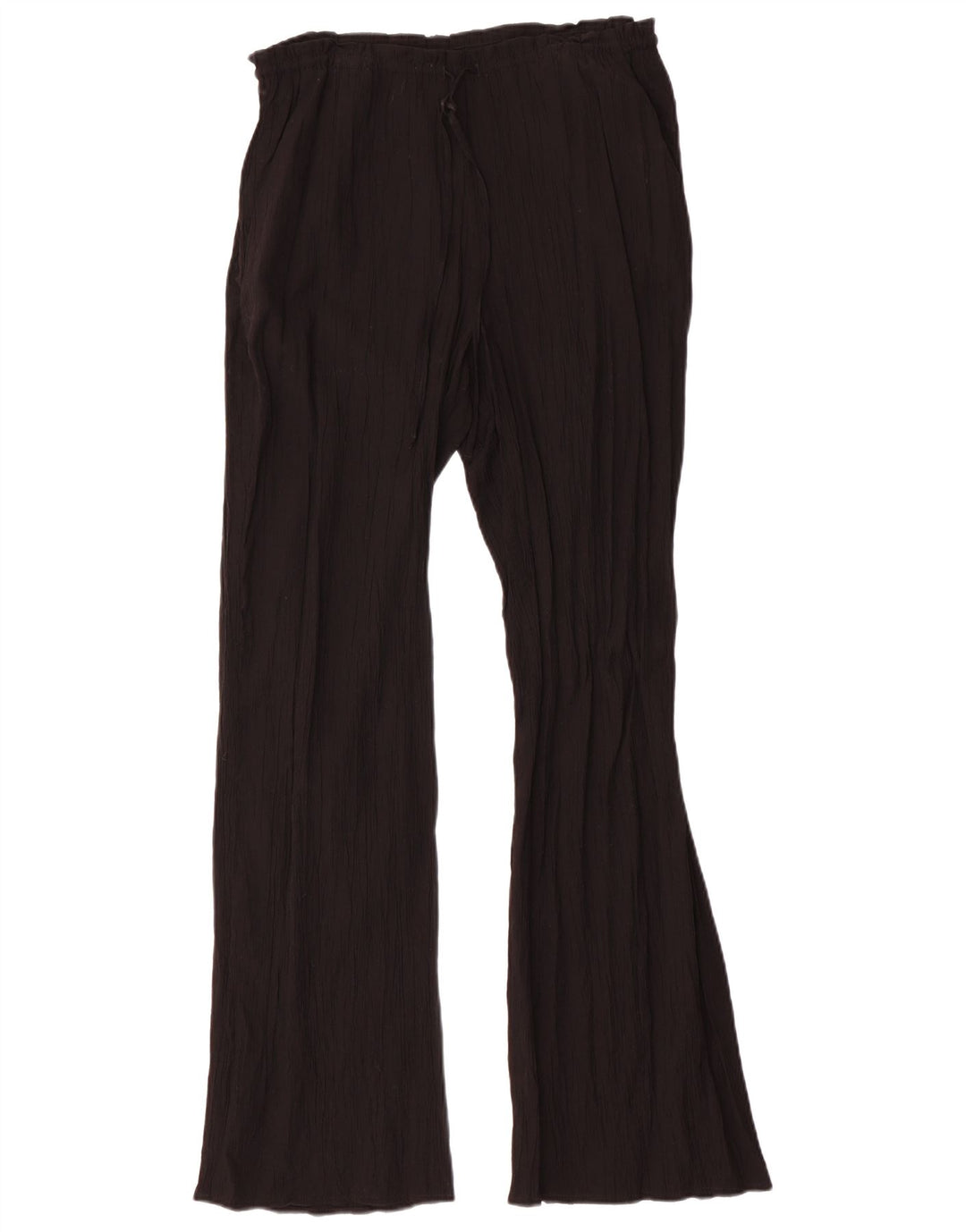 Pantaloni casual pentru femei Flare Zara Mediu L32 L32 Viscoză Neagră