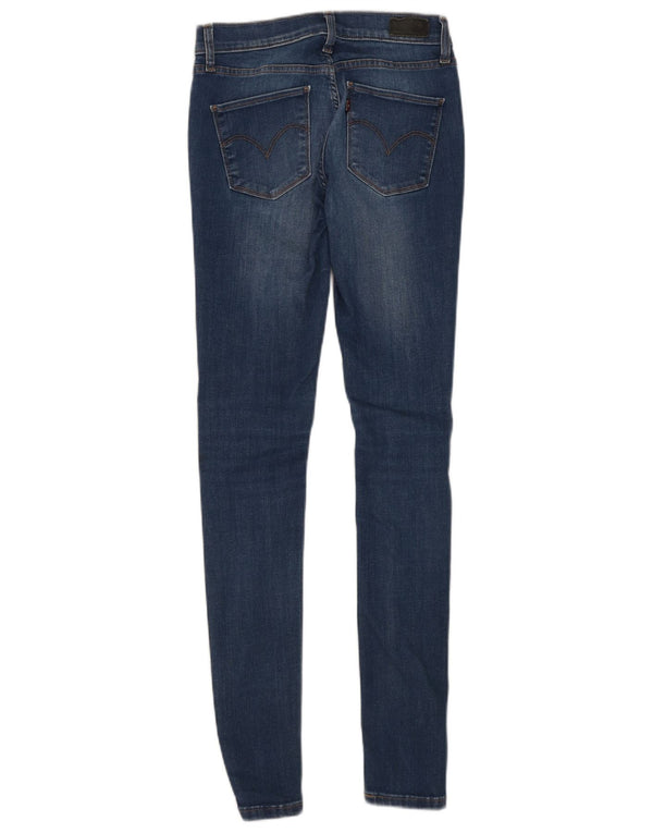 Blugi slim skinny Levi's pentru femei W27 L32 bumbac albastru