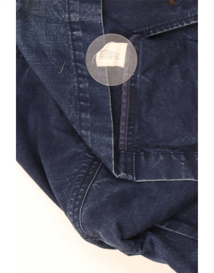 Jachetă Gap pentru bărbați din denim cu 3 nasturi, UK 38, bumbac mediu albastru bleumarin