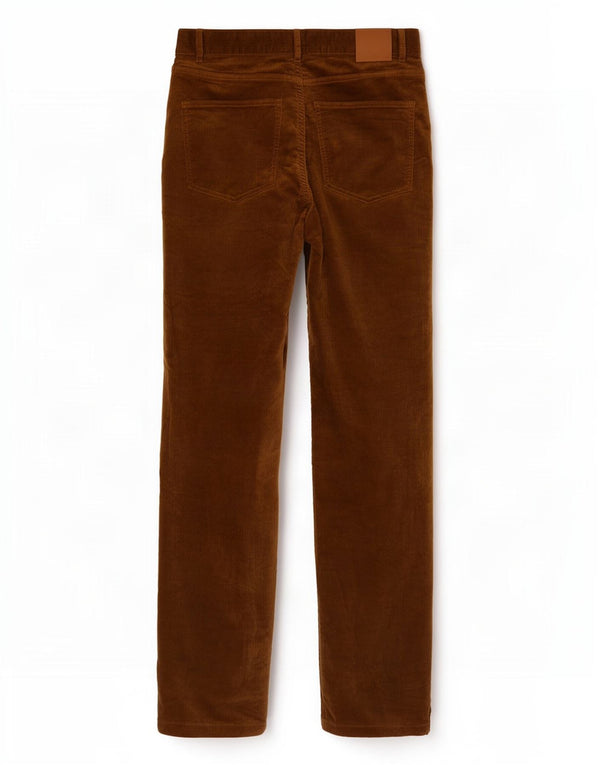Massimo Dutti Pantaloni drepti din velur pentru femei EU 38 Mici W28 L31 Kaki