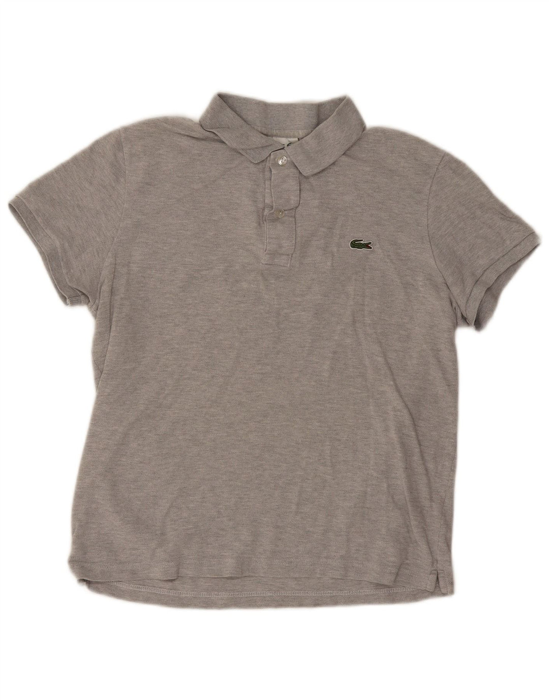 Tricou polo pentru bărbați Lacoste Slim Fit Mărimea 4, bumbac gri mediu
