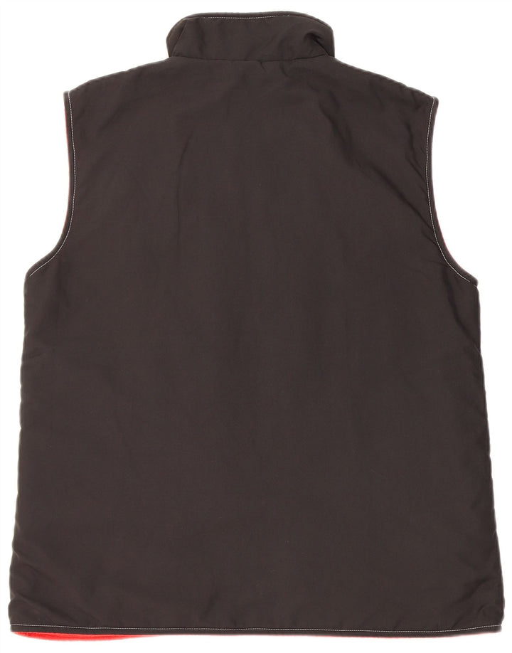 Gilet reversibil pentru bărbați Lotto UK 36, mic, negru, poliester color bloc
