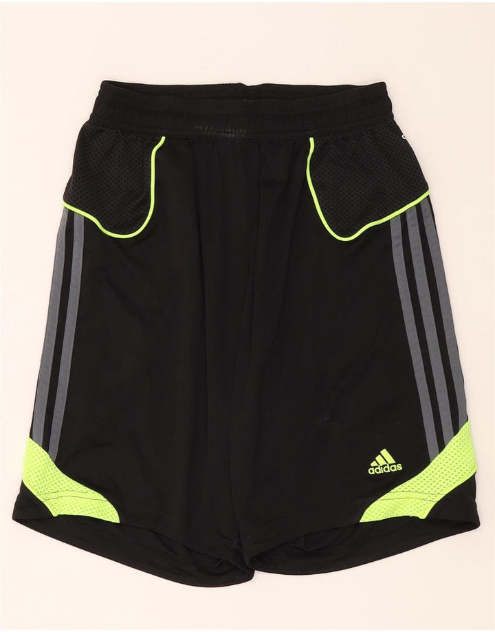 ADIDAS Mens Sport Shorts Small  Black Colourblock Polyester Vintage Adidas and Second-Hand Adidas from Messina Hembry 
