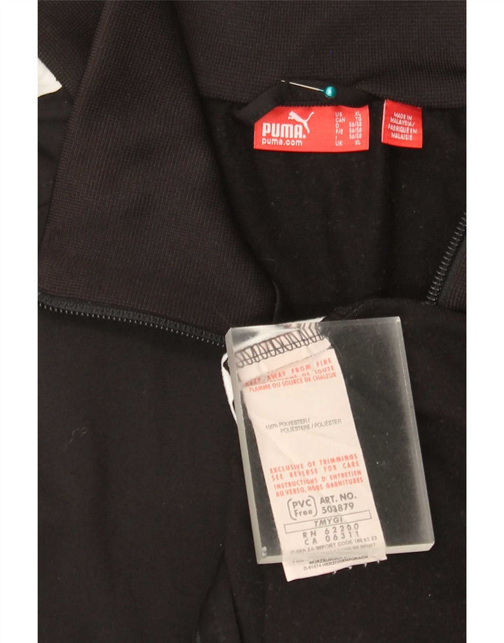 Jachetă de trening pentru bărbați Puma, XL, poliester color bloc negru