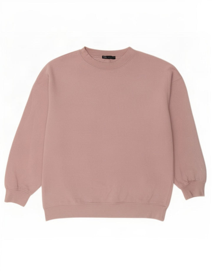 Pulover supradimensionat pentru femei Zara UK 10 Mic roz