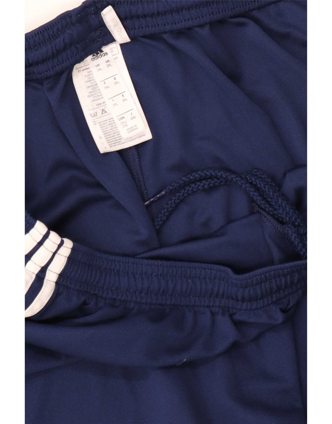 Pantaloni scurți sport pentru bărbați Adidas Climalite 2XL, poliester bleumarin