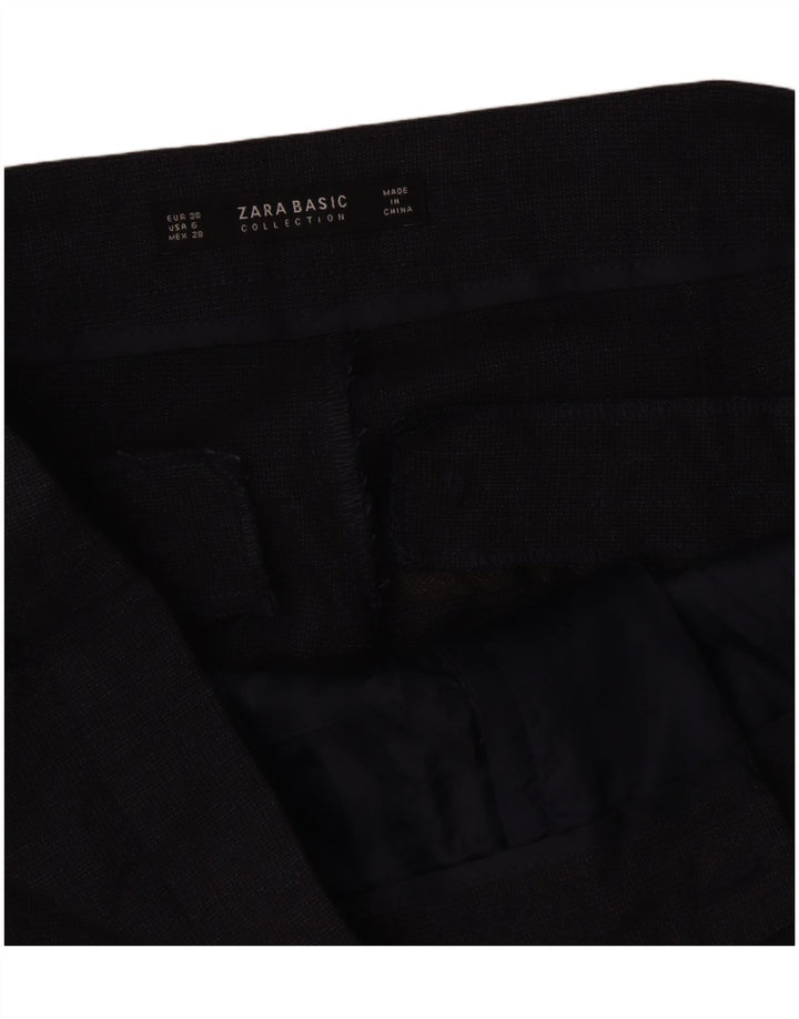Pantaloni de costum slim pentru femei Zara EU 38 Mici L28 L27 Gri