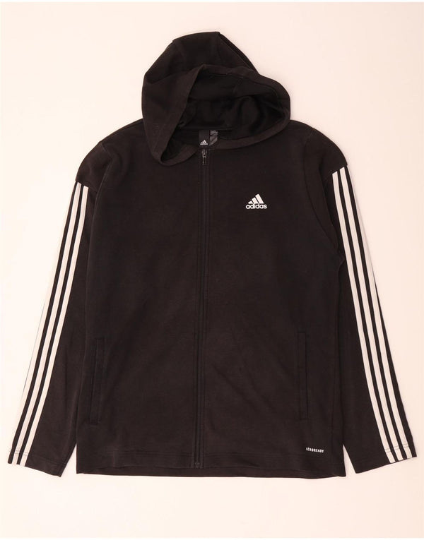 Adidas Aeroready Zip Hoodie Pulover mare, negru, bumbac