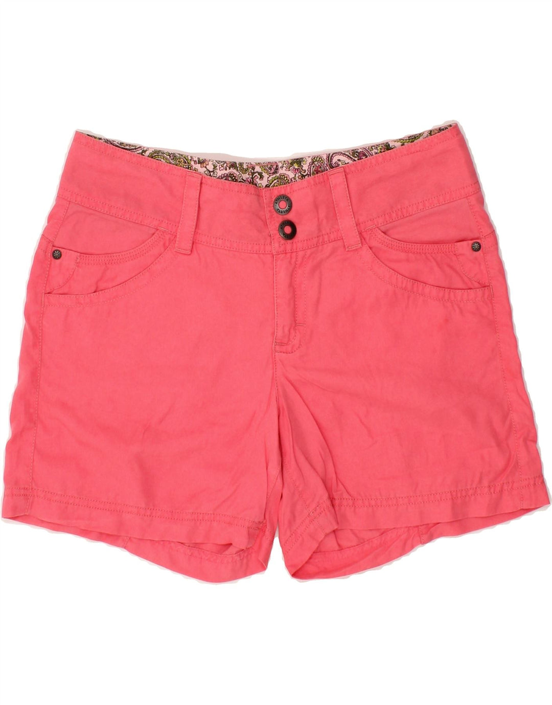 ATHLETA Womens Hot Pants US 8 Medium W30  Pink Lycra Vintage Athleta and Second-Hand Athleta from Messina Hembry 