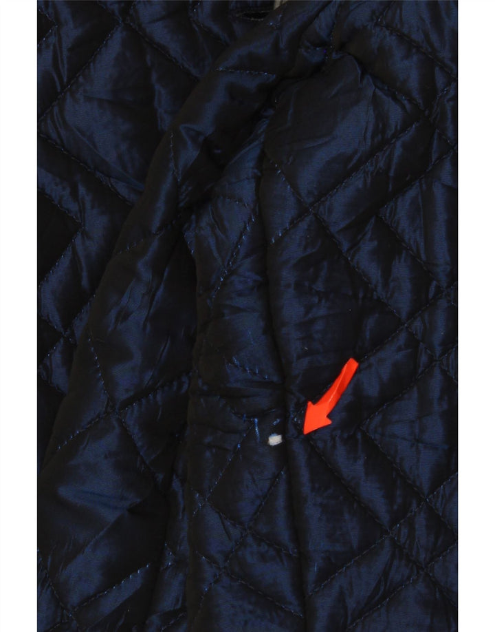 Giulia Galanti Jachetă matlasată pentru femei UK 12 Medium Bleumarin