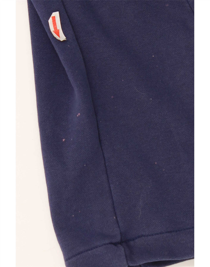 Pantaloni de trening Nike pentru bărbați cu grafică, bumbac, albastru, mici