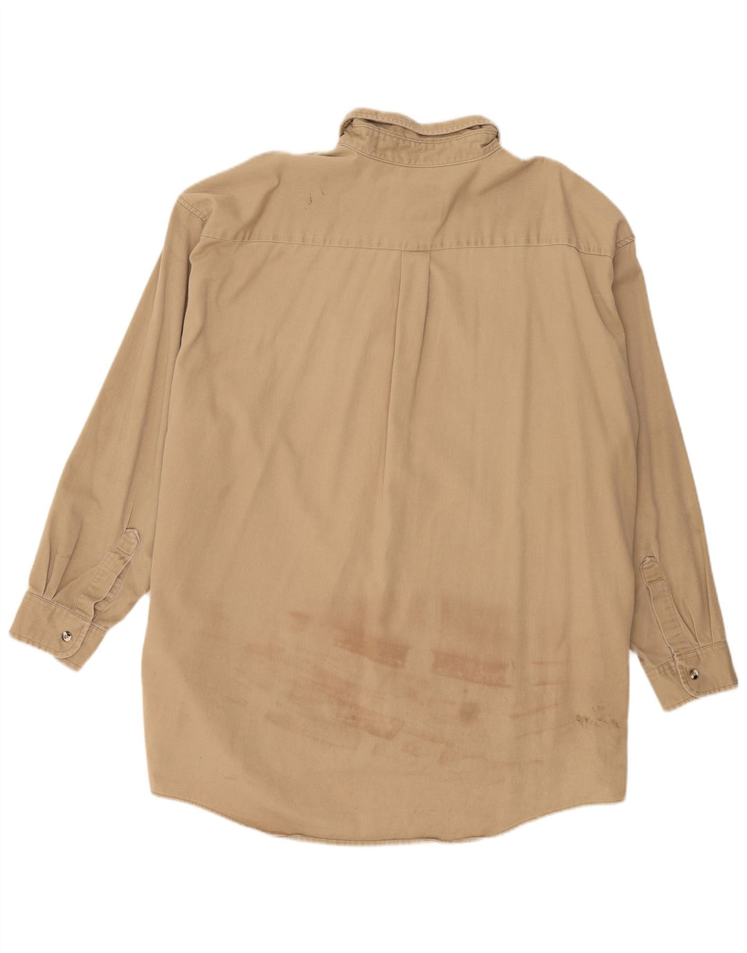 Cămașă înaltă pentru bărbați Wrangler 3XL, bumbac, bej