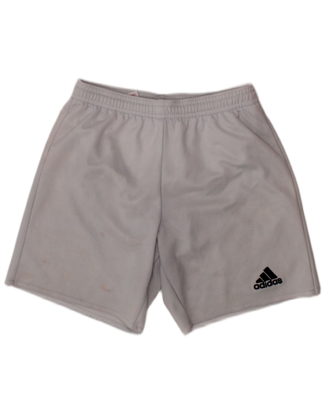 Pantaloni scurți sport ADIDAS Climalite 9-10 ani, alb, poliester