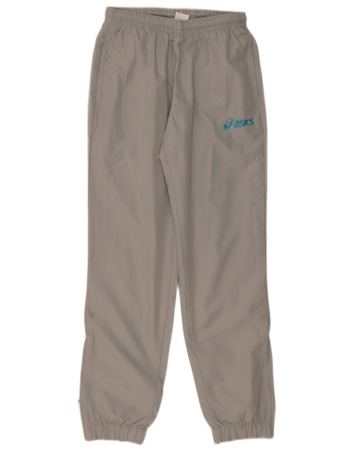 ASICS Pantaloni de trening pentru bărbați Pantaloni de jogging Mici, gri, poliester