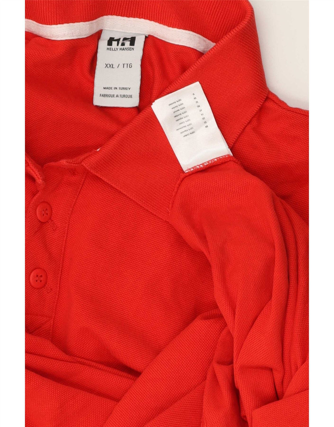 Helly Hansen tricou polo pentru bărbați 2XL bumbac roșu