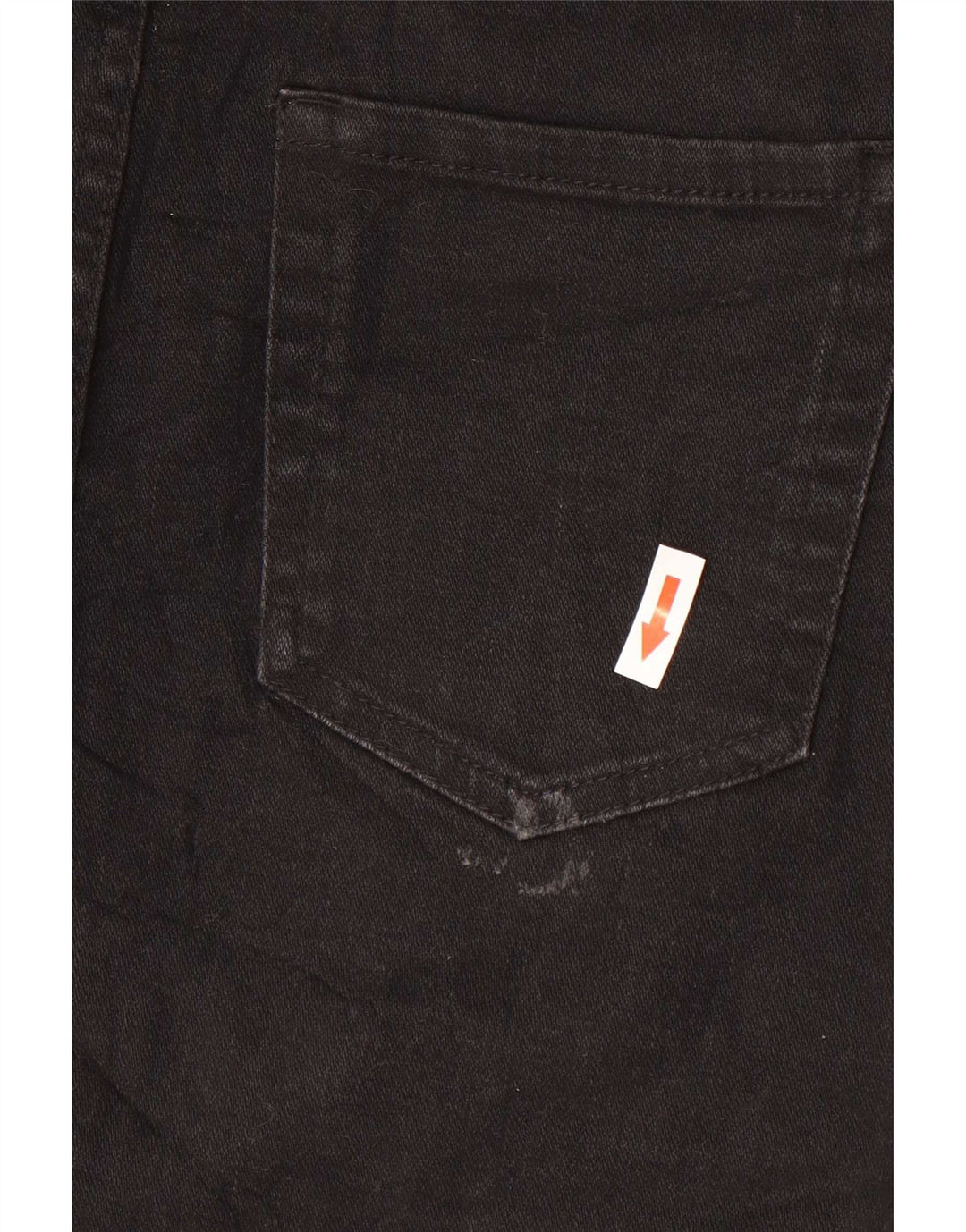 Fusta Mini Denim Zara Femei Medium W28 Negru