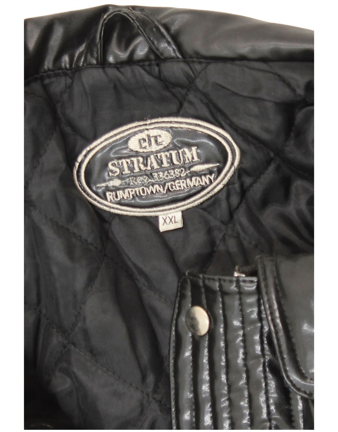 Bomber Vintage pentru bărbați UK 44 2XL Negru