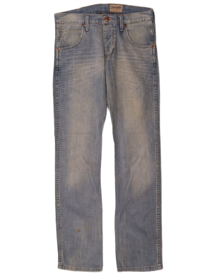 Blugi pentru bărbați Wrangler Spencer Straight W32 L34 Bumbac albastru