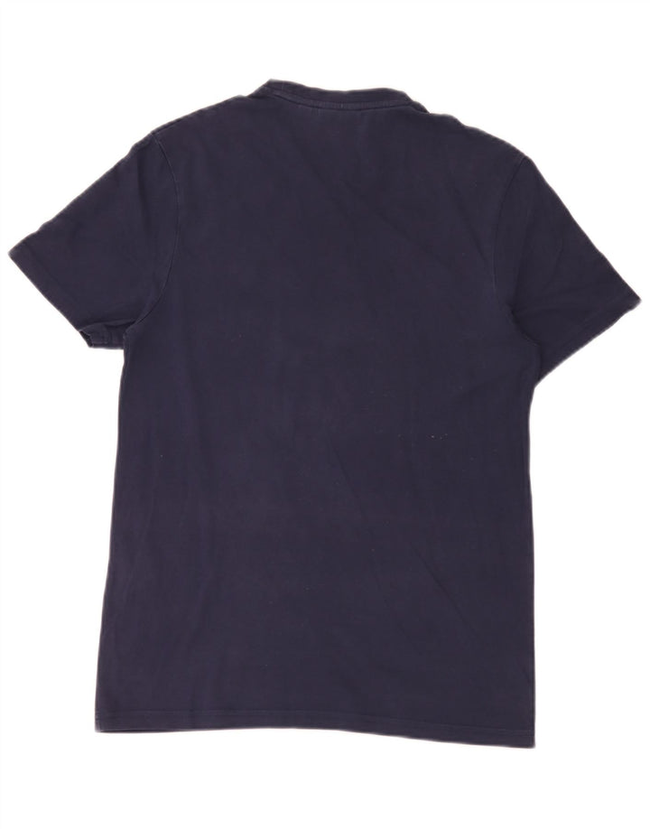 Tricou pentru bărbați Lyle & Scott Top mic din bumbac bleumarin