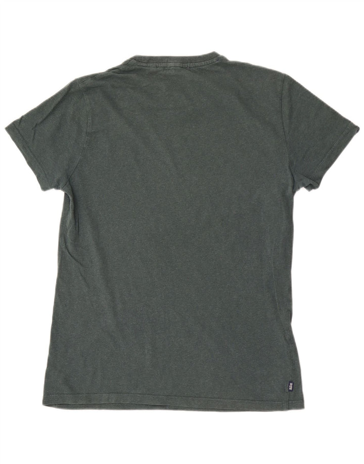 Tricou Superdry pentru bărbați Top verde mediu