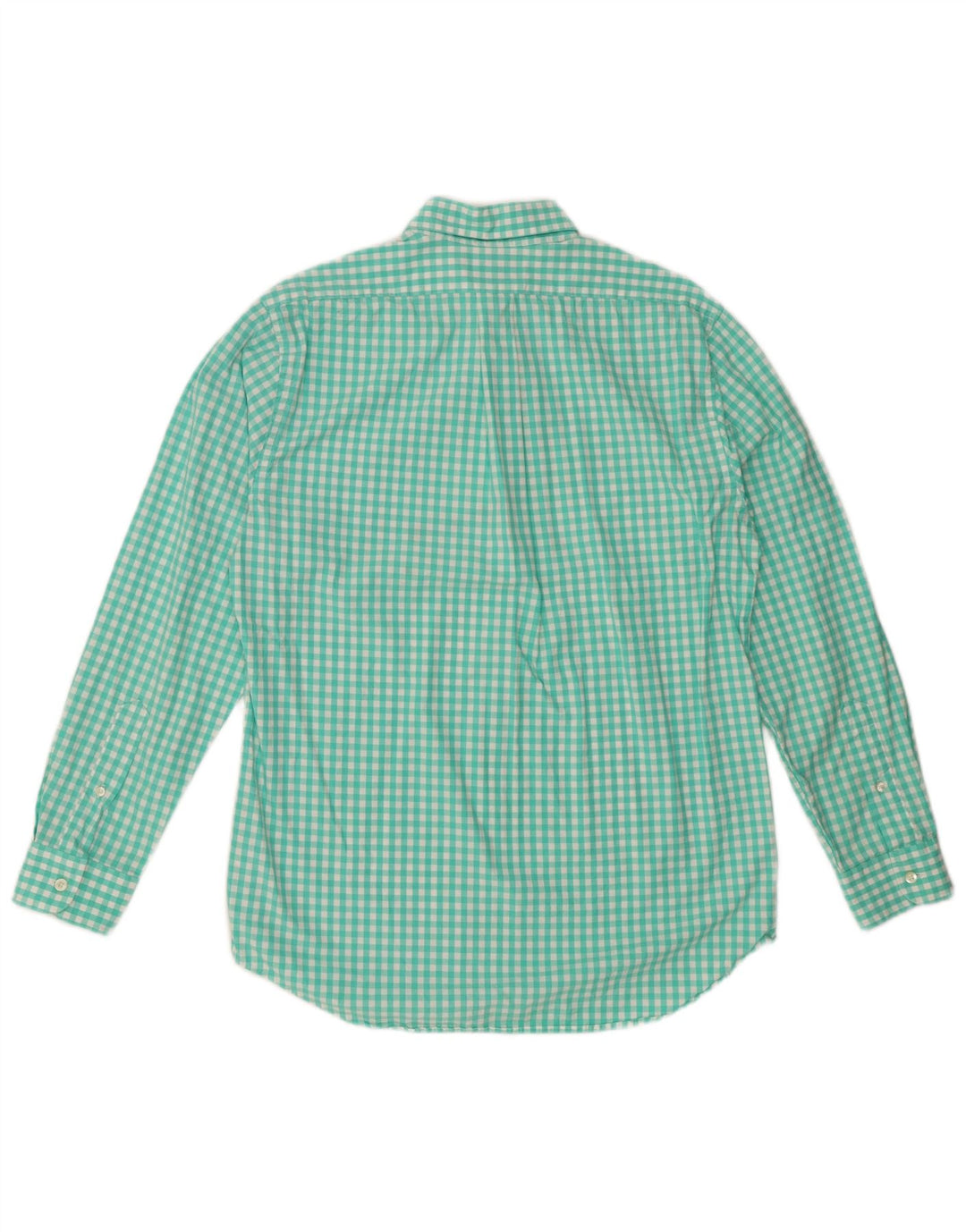 Cămașă pentru bărbați VINEYARD VINES Slim Fit Bumbac Vichy Turcoaz mediu