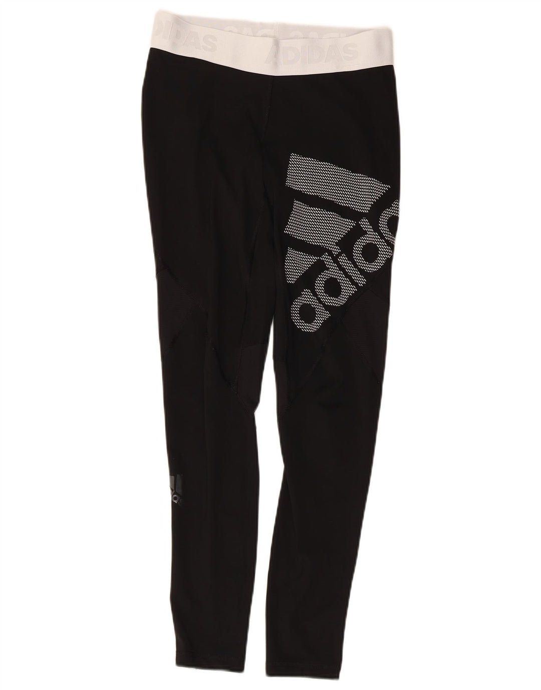 Leggings Adidas Climacool Graphic pentru femei UK 8/10 Small Black
