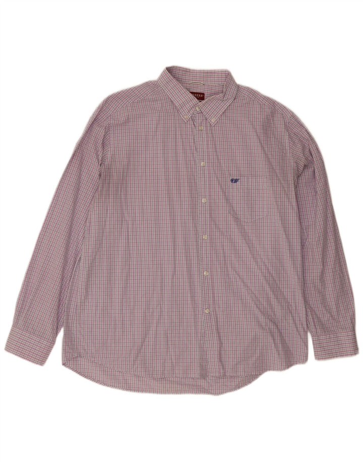 Cămașă Carrera pentru bărbați, cu tăiere obișnuită, 3XL, purpuriu, bumbac