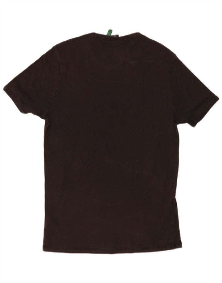 G-STAR Bărbați Tricou Top Medium Negru Bumbac