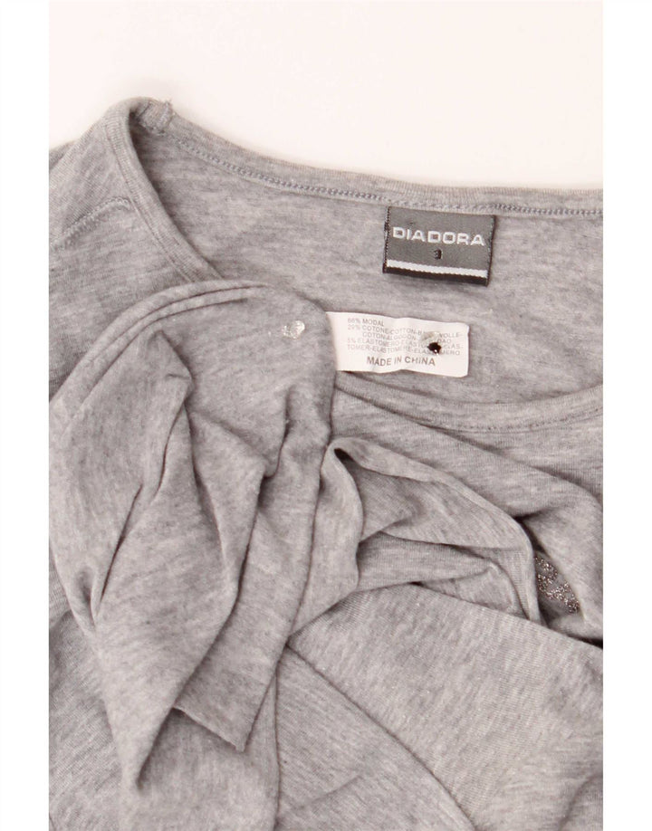 Tricou pentru femei Diadora Top US 3 Small Gri Modal